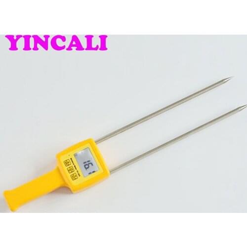 2 PCS Grain Moisture Meter TK100S display 4 digital LCD used for fast and accurate measure the Corn,wheat,rice,bean,wheat flour