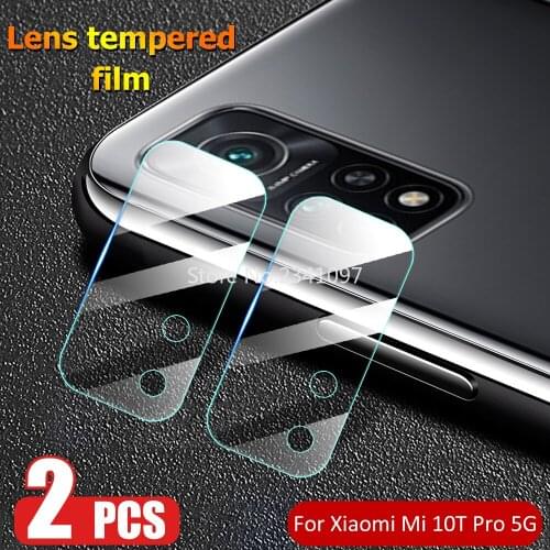2PCS Camera Len Glass for Xiaomi Mi11 Mi 10 Mi10T Lite Mi10 Pro Glass Protective for Xiaomi Mi 11 Mi 10T Lite Pro 5G Mi 10 Ultra