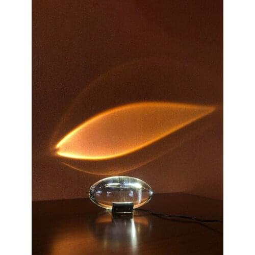 Creative Romantic Atmosphere Sky Eye Decorative Table Lamp Crystal Projection Desk Lights Home Decor Bedroom Bedside Living Room