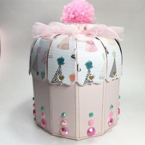 KSCRAFT Tissue Box Metal Cutting Dies Stencils for DIY Scrapbooking/photo album Decorative Embossing DIY Paper Cards