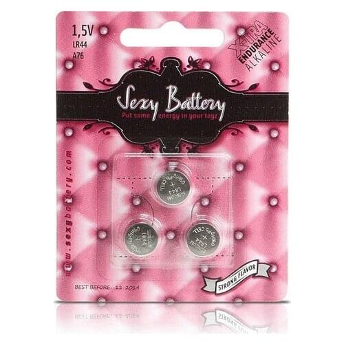 Lithium Button Batteries Lr44 Sexy Battery 66448 (3 pcs)