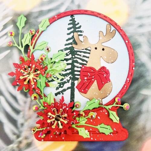 Snow Globe Snowglobe Metal Cutting Dies Cut Scrapbooking Paper Craft Handmade Album Card Punch Art 20102312