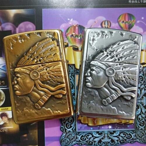 Metal Badge for Kerosene lighter Oil Lighter DIY Handmade Smoker Accessories Gadgets Lighters Decor Accessory Indian