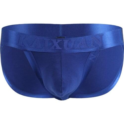 Hot Sale Men Underwear Briefs Cotton Breathable Male Panties Cueca Tanga U Pouch Comfortable Underpants Slip Homme