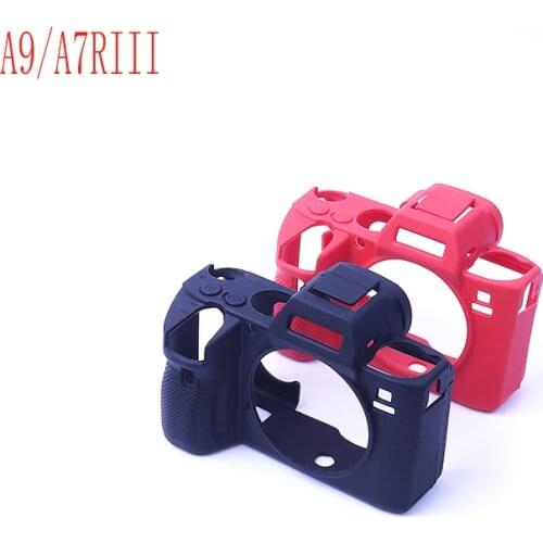 Soft Camera Bag Silicone Case Rubber Camera case Protective Body Cover Skin For Sony A7R3 A9 A7R III A7RM3 A7 mark iii A7 III