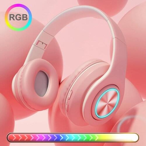 Professional RGB light Headphones Wired Headset Led New Gaming Headset 3.5mm Over-Ear Headphone Microphone For/PC/PS4 dropship