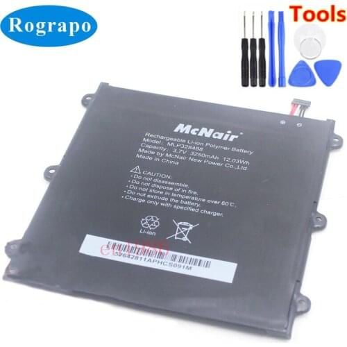New 3250mAh NI-MH MLP328488 Battery For McNair CS1 / Infocus CS1 Tablet PC Accumulator