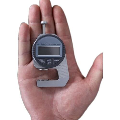 Portable Electronic Dial Indicator Thickness Mini 0.01mm Digital Thickness Gauge Meter 12.7mm Measure Tool Dial Gauge Tester