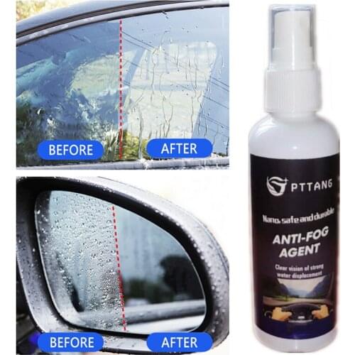 30ml Car Antifogging Agent Glasses Helmet Defogging Auto Anti-fog Agent Car Glass Nano Hydrophobic Coating Spray Water Repellent
