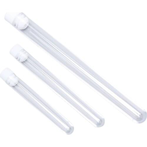 3 Sizes Clear Plastic Embroidery Felting Sewing Needles Container Pin Needle Storage Tubes Bottle Holder Storage Cases NEW