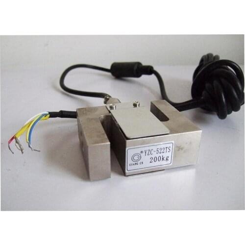 YZC-522TS 100kg 200kg load cell electronic quantitative packaging scale pulling force S type mixing station hopper