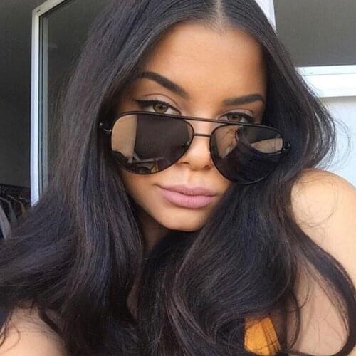 Vintage Sunglasses Women Men Outdoor Driving Pilot Sun Glasses Female Male Brand Designer Retro Brown Black Gradient Oculos