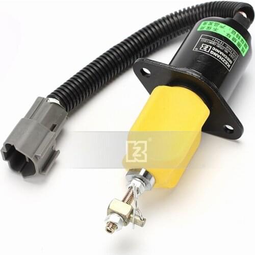 Flameout Switch 1751ES-12A3UC12B1S Engine Flameout Solenoid Valve FOR Excavator R60-5