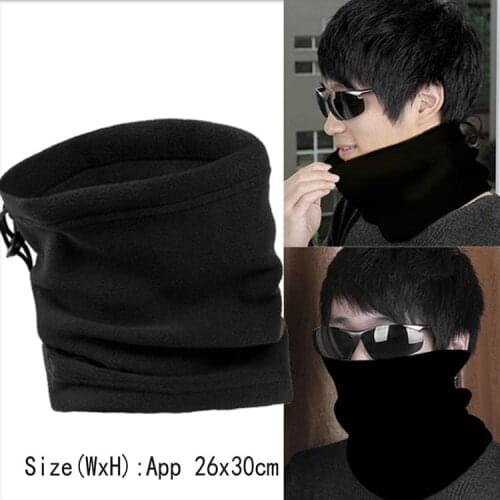 Winter Spring Hot Sale Unisex Polar Fleece Neck Warmer Thermal Snood Scarf Hat Motocyle Baiking Wear Snowboarding