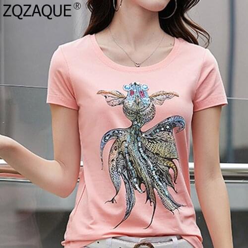 ZQZAQUE Women's Loose T-Shirts