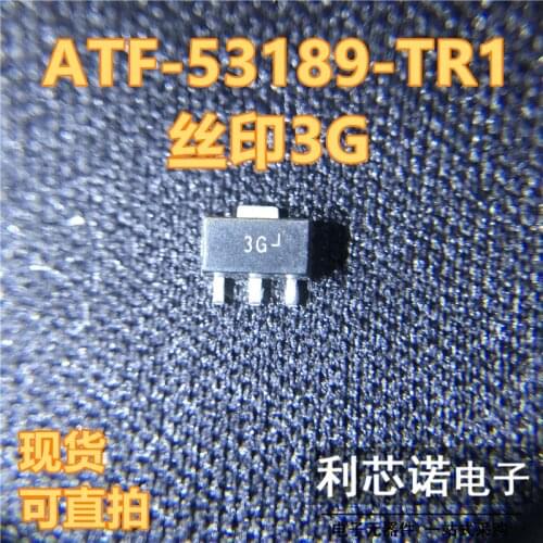 100% New&original In Stock ATF-53189-TR1 ATF-53189 Marking:3G SOT89 5pcs/lot BOM List