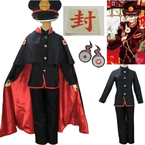 Anime Toilet-bound Jibaku Shounen Hanako-kun Hanako kun Cosplay Costume custom-made