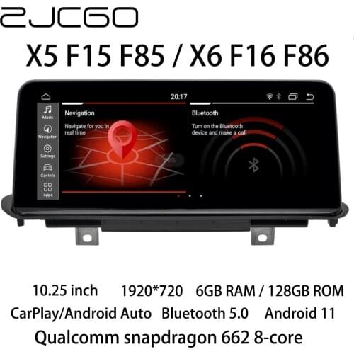Car Multimedia Player Stereo GPS DVD Radio Navigation NAVI Android CIC NBT EVO for BMW X5 F15 X6 F16 2013~2019