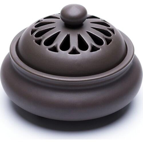 PINNY Large Ceramic Incense Burner Sandalwood Coil Censer Home Decoration Mosquito Coil Incense Holder Stick Incense Base