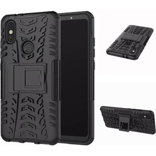 For Xiaomi Mi 6X Case Stealth Stents Back Cover Stand Full Cases For Xiaomi 6X Xiaomi A2 Luxury Shockproof Protective Phone Case