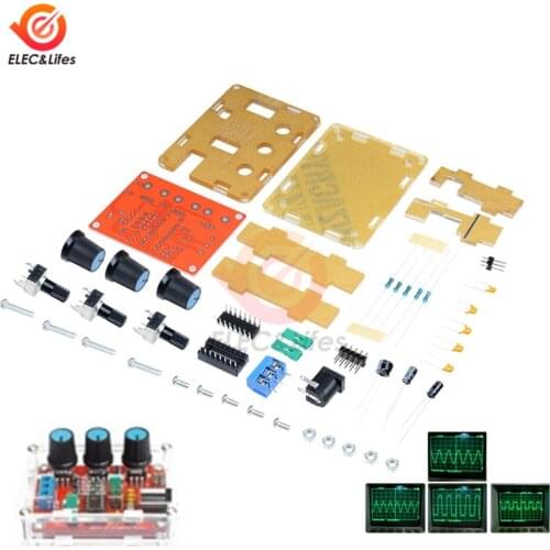1Hz -1MHz XR2206 Function Signal Generator DIY Kit Sine/Triangle/Square wave Generators Adjustable Frequency Amplitude