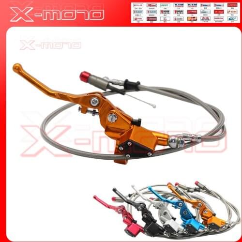Hydraulic Clutch 1200mm Lever Master Cylinder For 125-250cc Vertical Engine Off Road Motorcycle Dirt Bike Motocross