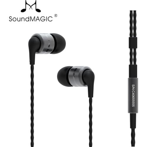 Hot Soundmagic E80 HiFi In Ear earphones Super bass Perfect Sound earbuds full metal earphone Strong Bass Clear Voice