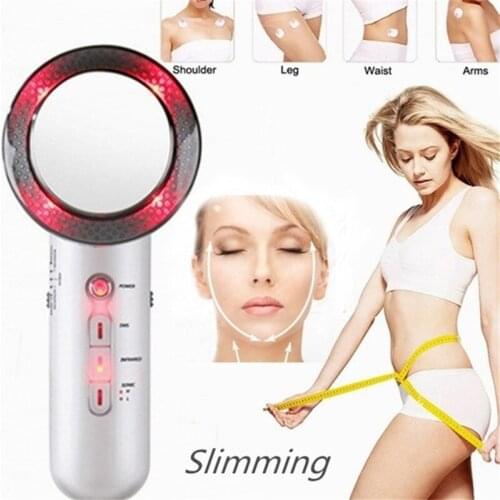 Facial Lifting Body Slimming Massager EMS Ultrasound Cavitation Lipo Fat Burner Machine Galvanic Infrared Ultrasonic Weight Lose