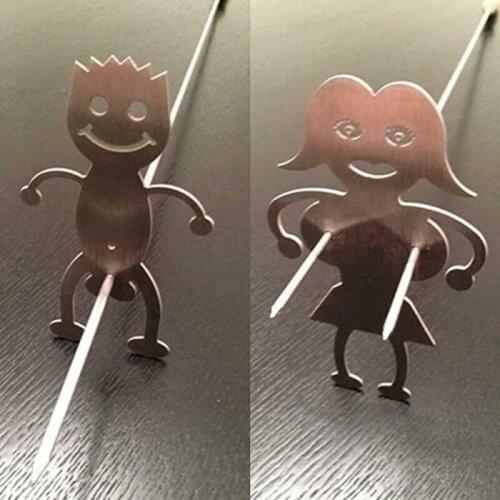 Hot Dog Barbecue Grill Fun Hot Dog Barbecue Metal Bracket Art BBQ Outdoor Barbecue Tool Steel BBQ Grill Barbecue Accessories