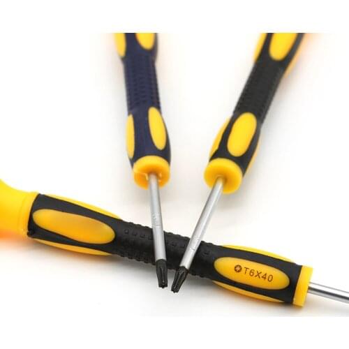 7 units Opening Pry Tool kit T6 T8H T10H Screwdriver + cleaning brush+ Pick for xbox360 for x360 game controller gamepad