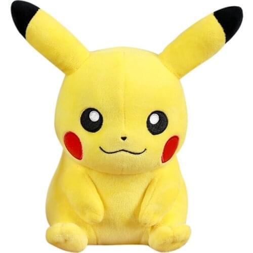 Genuine Pokemon Pikachu Bulbasaur Snorlax Dragonite Jigglypuff Lapras Pichu Slowpoke Jolteon Cute Plush Action Figure Toys