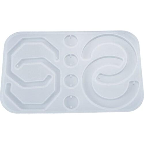 Silicone Earring Mold, Earring Resin Mold, Jewelry Making Tools, Suitable for Craft Lovers DIY Fashion Pendant Jewelry