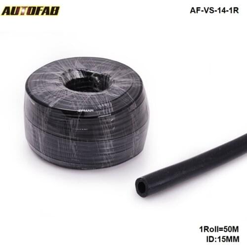 50M ID:14MM Silicone Silicon Vacuum Hose Oil Turbo Dump Radiator Rubber Air Vac Pipe Black For Honda Civic AF-VS-14-1R