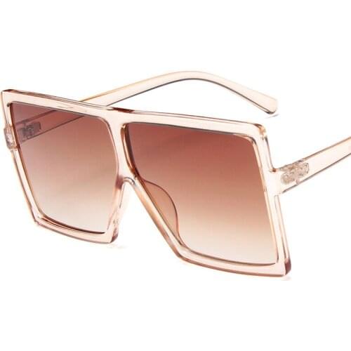 New Retro Big Frame Sunglasses Fashion Street Fashion Trend Sunglasses Frame Metal Hinge Glasses