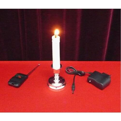 Remote Control Candle Magic Tricks Fire Magie Magician Stage Bar Illusions Gimmick Props Accessories Comedy Mentalism