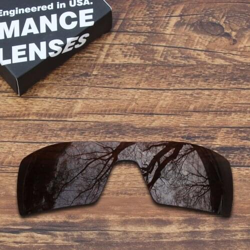 ToughAsNails Polarized Replacement Lenses for Oakley Oil Rig Sunglasses Brown (Lens Only)
