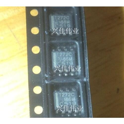 10PCS New TLV272CDR T272C SOP-8 Operational Amplifier