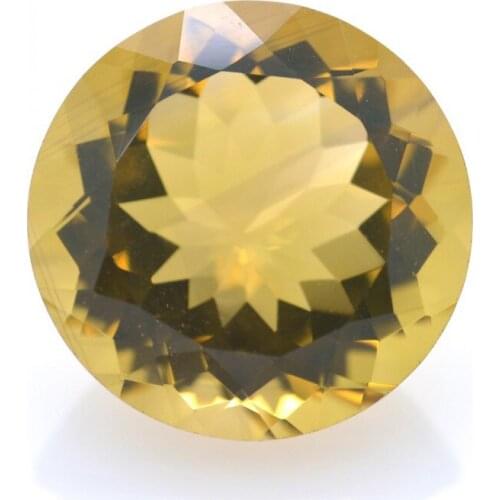 13,39 ct. Citrine Round Cut