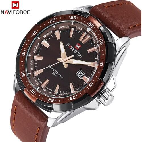 2021NAVIFORCE Men Watches Quartz Watch Man Sport Military Watch Fashion Casual Water Ressistance Male Clock Relogio Masculino