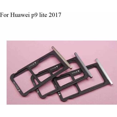 For Huawei p9 lite 2017 P 9 Lite 2017 New Original Sim Card Holder Tray Card Slot For Huaweip9 lite 2017 Sim Card Holder