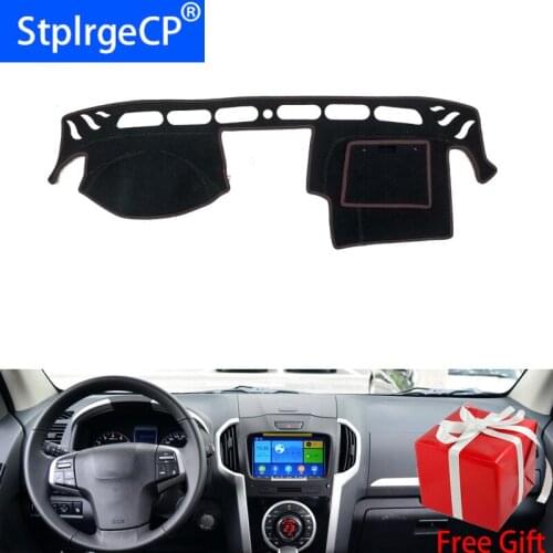For Isuzu mu-x D-MAX 2015 2016 2017-2019 dashboard mat Protective pad Shade Cushion Pad interior sticker car styling accessories