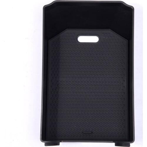 For Mercedes Benz GLK Class X204 200 260 300 Car Accessories Glove Armrest Storage Box Tray With Mat Black 1pc