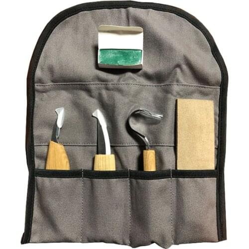 1 Set Woodworking Carving Tool Machete Straight Knife With Oil Wax Sharpening Leather Carving DIY Hand-Carving Pattern Tool