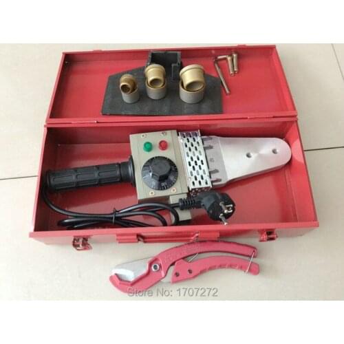Boutique Plumber tools 20-32mm 220V 600W Temperature control ppr welding machine ,ppr scissor as gift