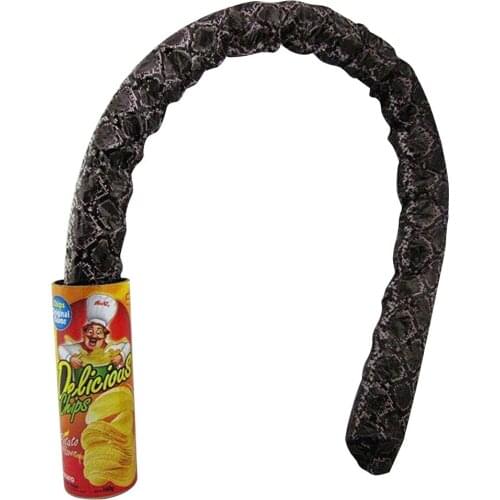 Potato Chip Snake In A Can Gag Gift Prank for April Fools Day and Halloween Birthday Funny Decoration