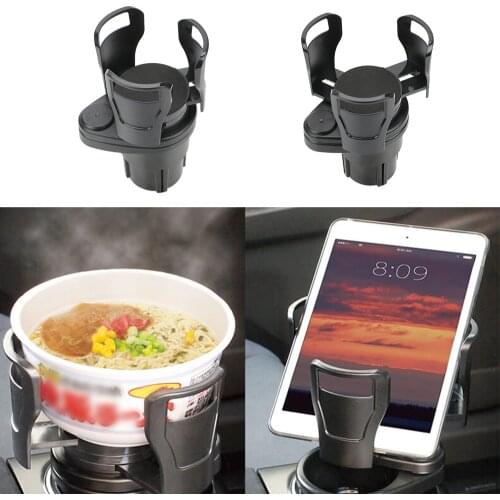 LEEPEE Sunglasses Phone Organizer Drinking Bottle Holder Stowing Tidying Car Styling Cup Stand Bracket Foldable Car Cup Holder