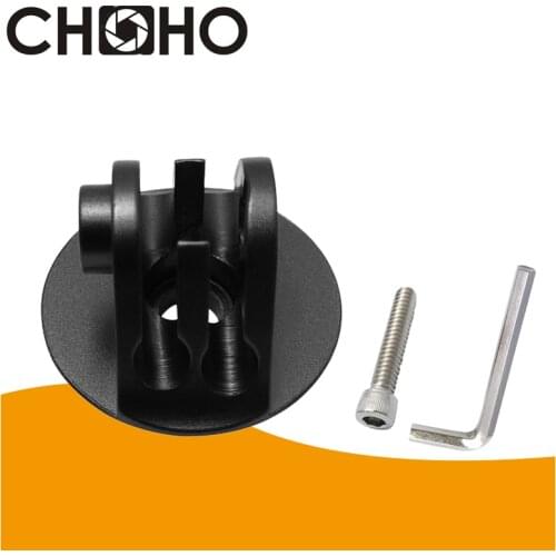 Metal CNC Adapter Aluminium Bicycle Bike Headset Top Cap Alloy For Gopro Hero 8 7 9 Xiaomi YI 4K II SJCAM DJI OSMO Action Camera