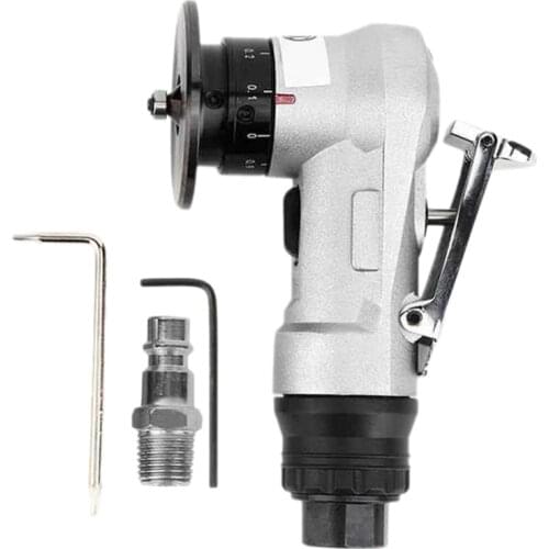 Mini Pneumatic Chamfering Machine 45 Degree Arc Hand-Held Beveling Trimming Machine for Metal Trimming and Deburring