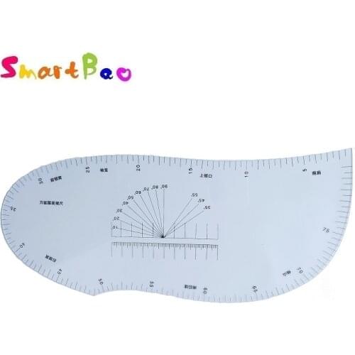 Multifunction Tailor Ruler Curve Pattern Grading Sewing Design Ruler Sleeve Collar Ruler