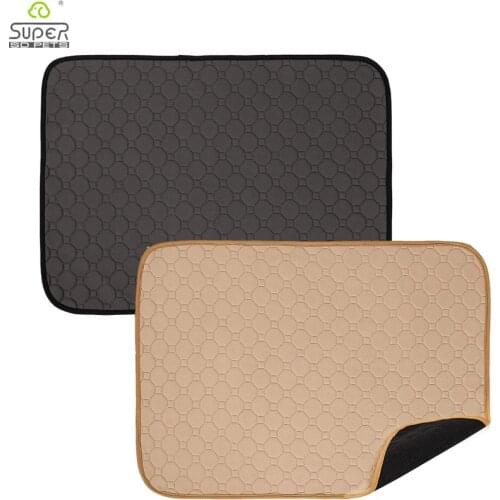 Washable Dog Pet Diaper Mat Urine Absorbent Environment Protect Diaper Mat Waterproof Reusable Training Pad Dog Car Seat Bed